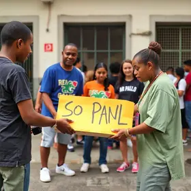 Campanha do Agasalho em São Paulo